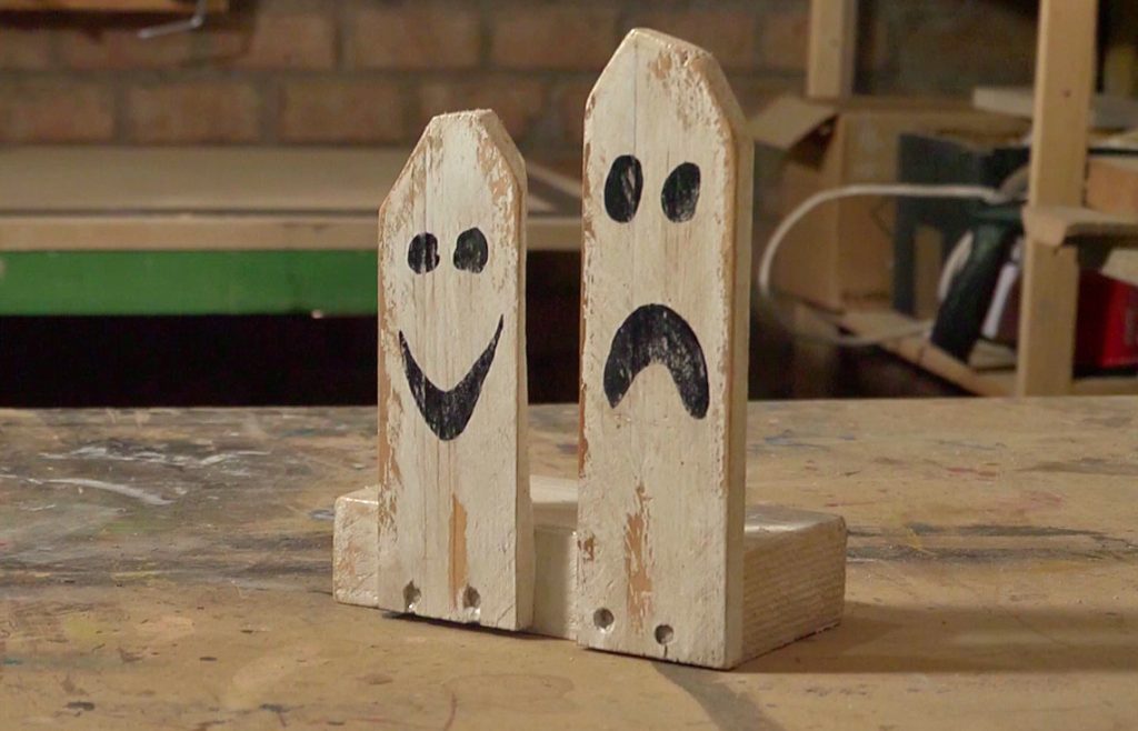 Fantasmini in legno