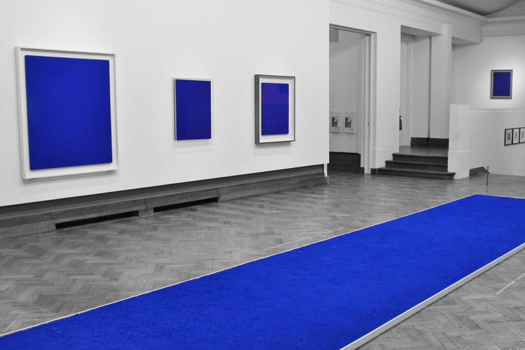 Il blu du Klein fu inventato dall'omonimo artista francese