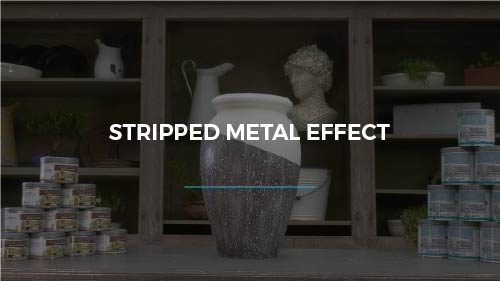 Stripped metal effect with Golden Prestige coatings