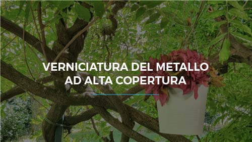 Verniciatura del metallo ad alta copertura