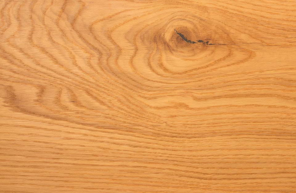 Dettaglio di una tavola di legno di rovere