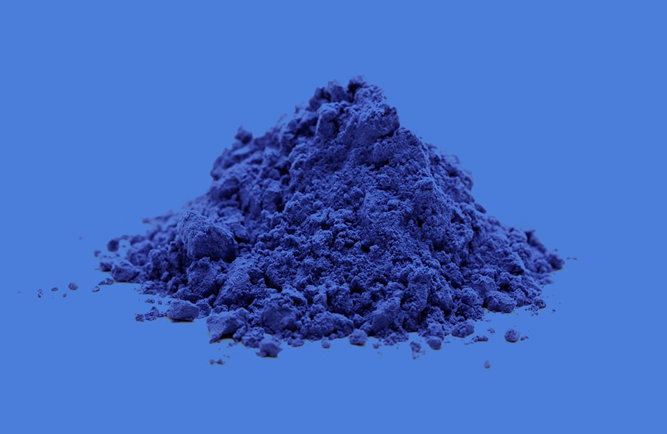 Dei pigmenti di blu di Prussia