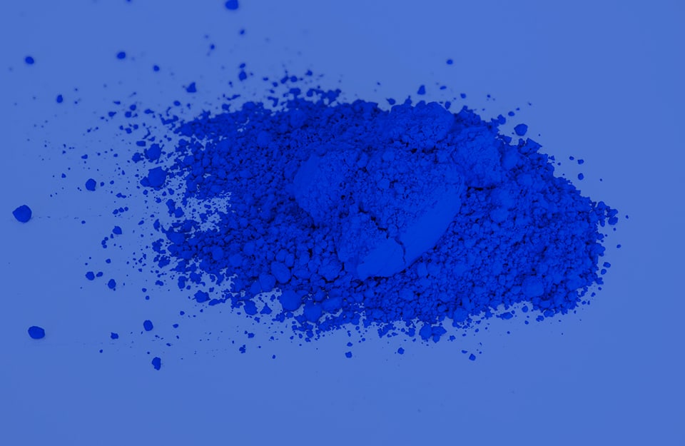 Dei pigmenti di blu oltremare