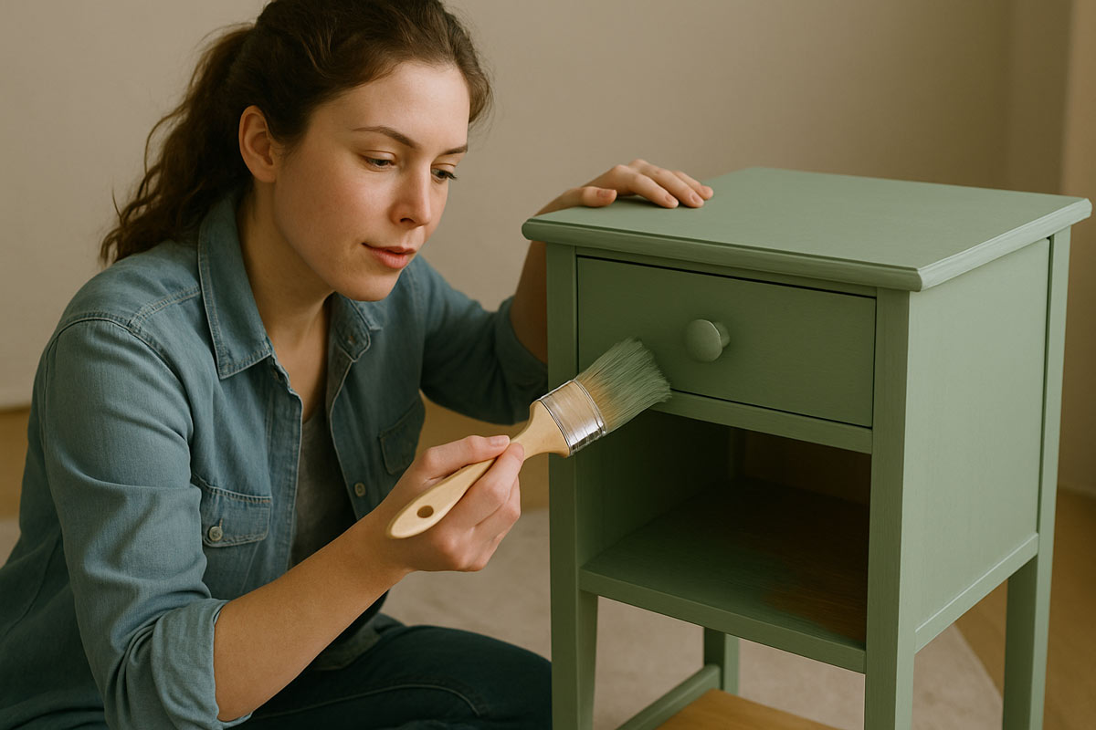 Applicazione semplice vernice laccata