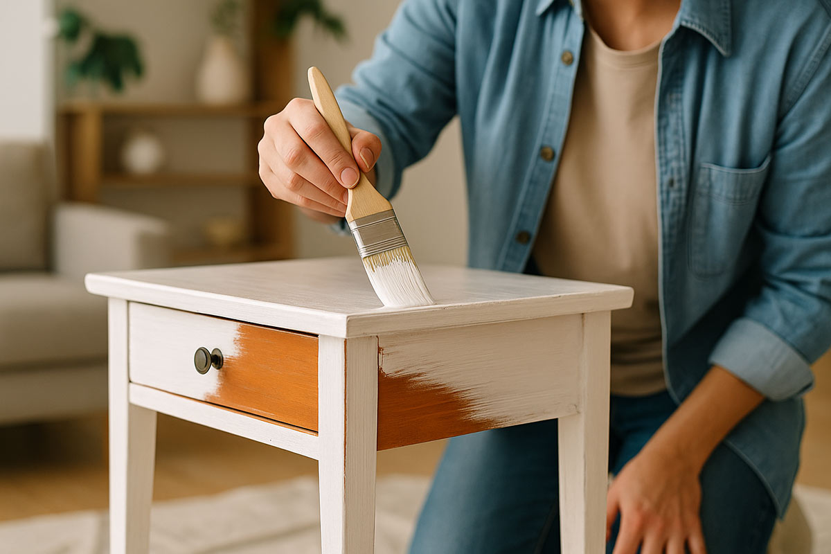 Applicazione semplice di vernice senza carteggiare