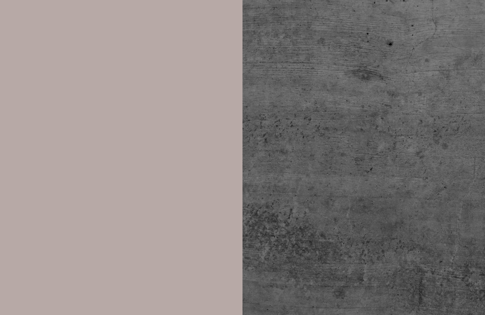 Vintage Prestige Marzapane e cemento scuro