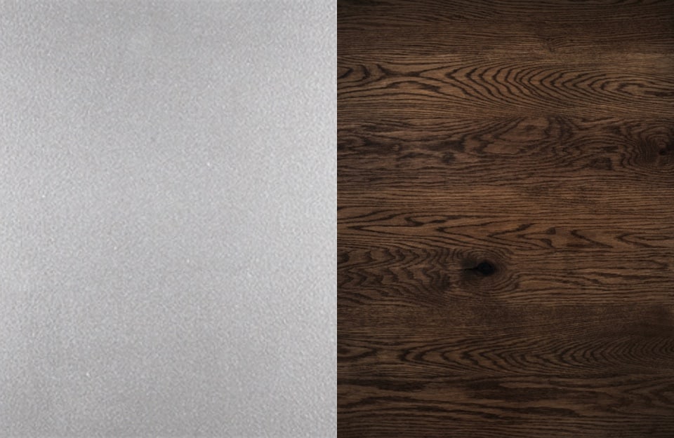 Golden Prestige Oro Bianco e rovere scuro