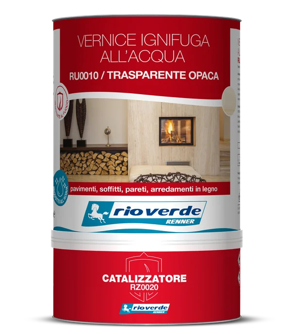 RU 0010 + RZ 0020  (CICLO RAV-AT) | Kit vernice ignifuga